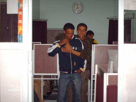 mon frere Kalid avec brahim à cyber khalid.net